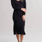 Barefoot Dreams - Cozychic Lite Ribbed Scoop Neck Midi Dress