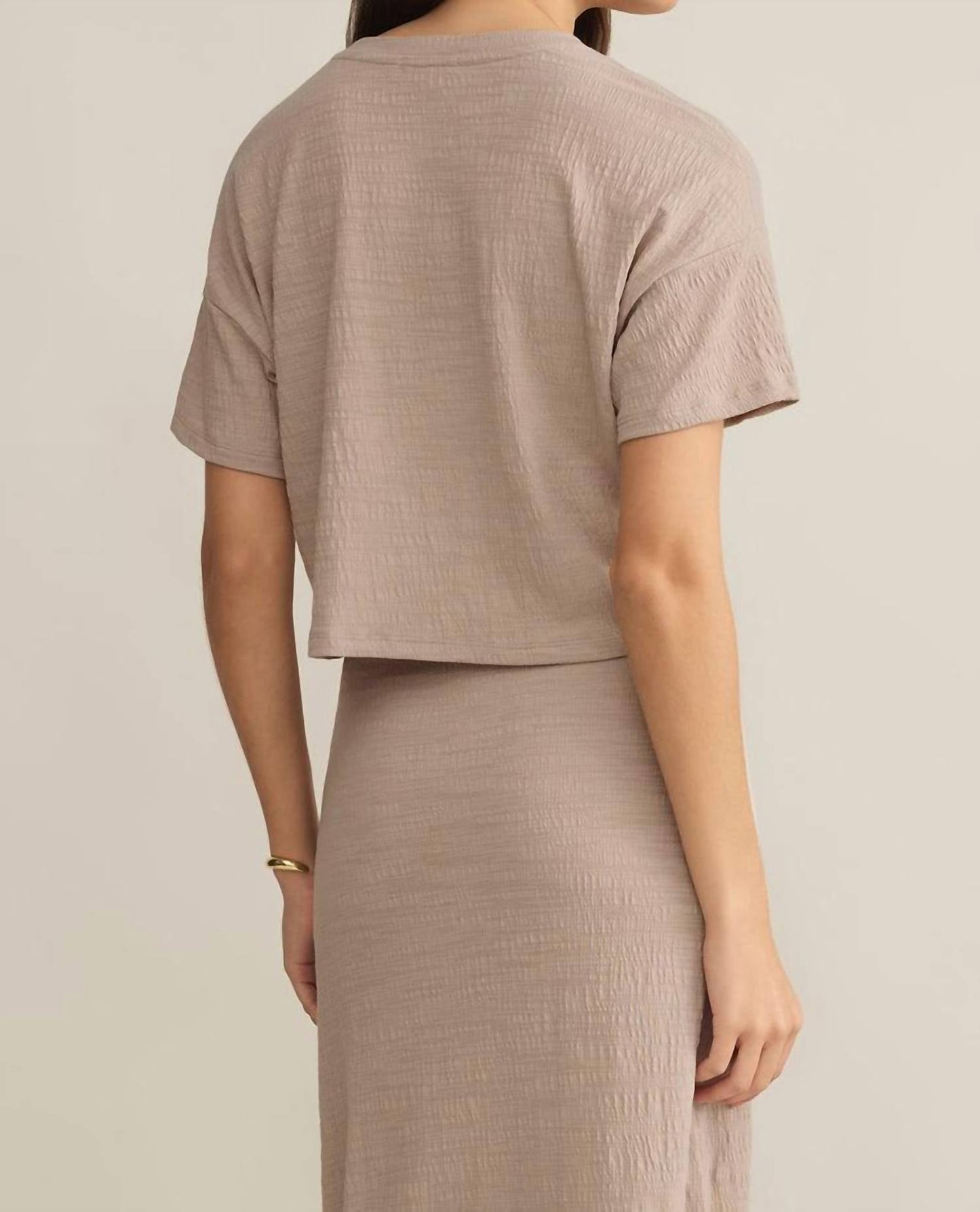 Z Supply - Sway Textured Cropped Tee