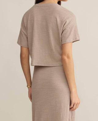 Z Supply - Sway Textured Cropped Tee