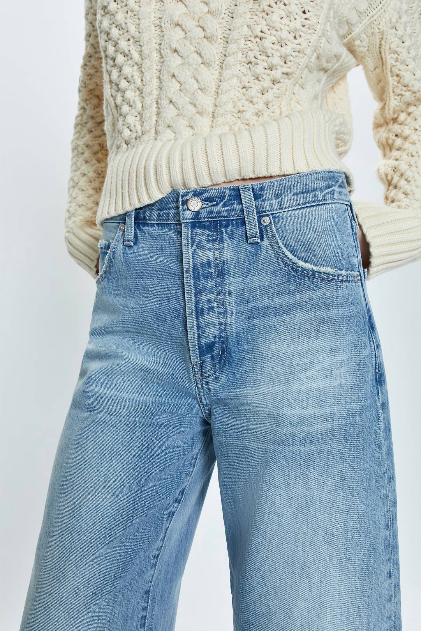 Pistola - Ryder High Rise Cuffed Jean