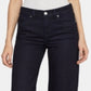 BCBGMAXAZRIA Women's Cotton Cuffed Wide Leg Jeans Blue Size 31