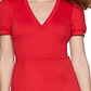 BCBGeneration Women's Solid a Line Dress Red Size XX-Small