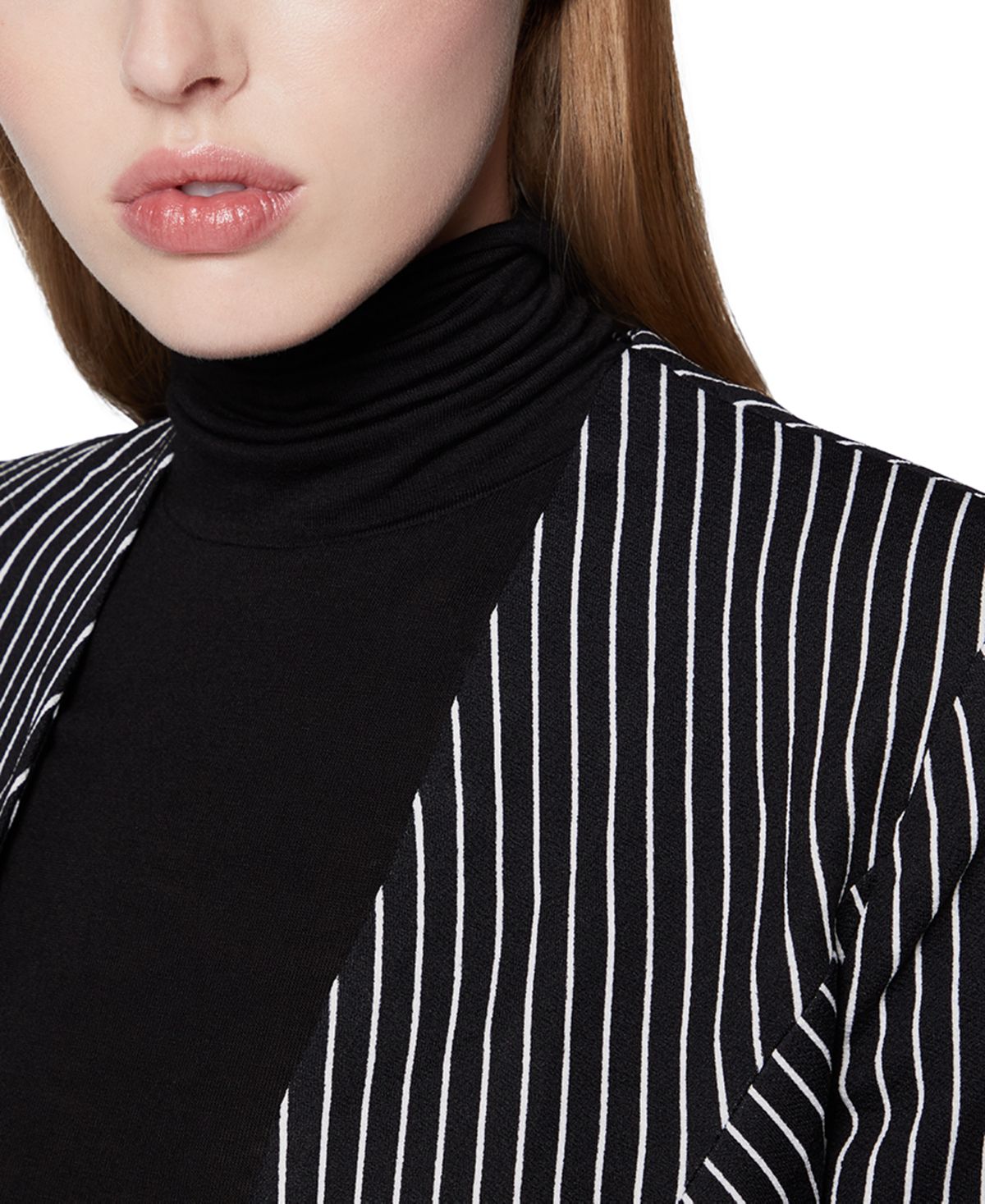 BCBGeneration Women's Three Quarter Sleeve Blazer Black Size X-Small