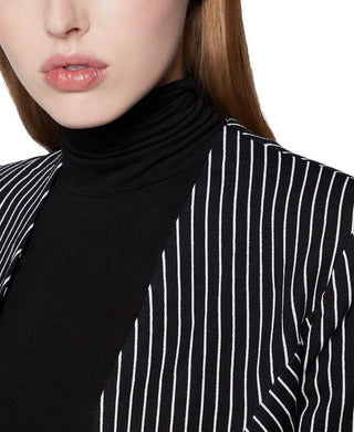 BCBGeneration Women's Three Quarter Sleeve Blazer Black Size X-Small