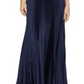 BCBGMAXAZRIA Women's Evening Dress Satin Blue Size X-Small