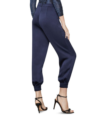 BCBGMAXAZRIA Women's Harem Pants Blue Size XX-Small