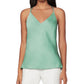BCBGMAXAZRIA Women's Tie Back Top Green Size Medium