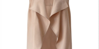 BCBGeneration Women's Draped Vest Brown Size Small