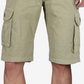 X-Ray Men's Belted Twill Tape Cargo Shorts Brown Size 34