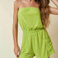 Blue Blush - Sunny Days Strapless Terry Romper