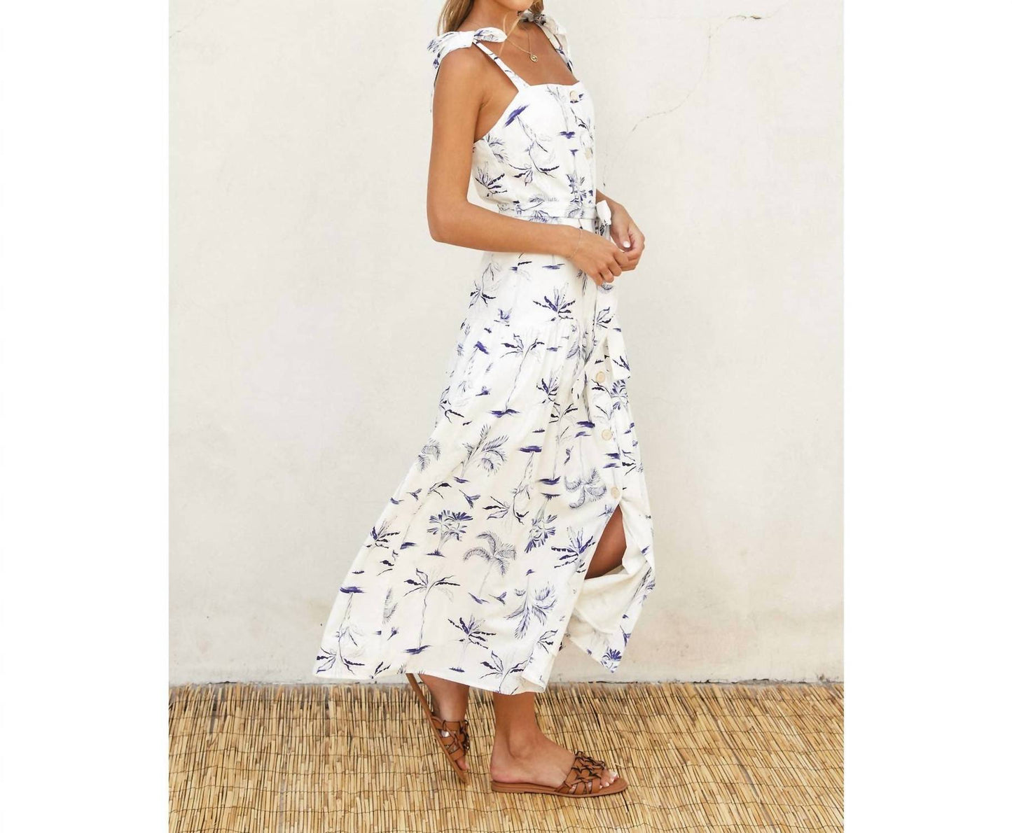 Dress Forum - Oceanica Button Down Midi Dress