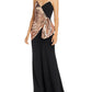 Jill Jill Stuart Women's Strapless Sequin & Crepe Bow Front Gown Pink Size 6