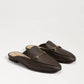 Sam Edelman - Women's Linnie Slip On Rounded Toe Chain Detailed Fashion Mules