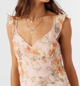 O'Neill - Nellie Chiffon Ruffle Sleeve Dress