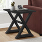 Compact Accent End Table, Square, Transitional