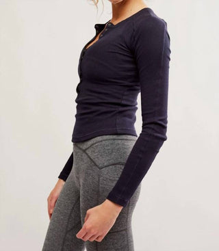 Free People - Kick Off Layer Solid Top