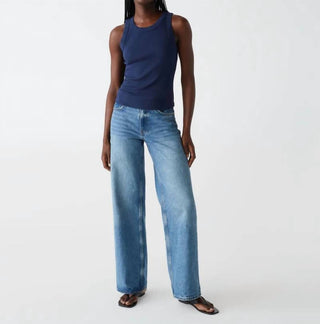 Michael Stars - Gina Ribbed Crop Tank