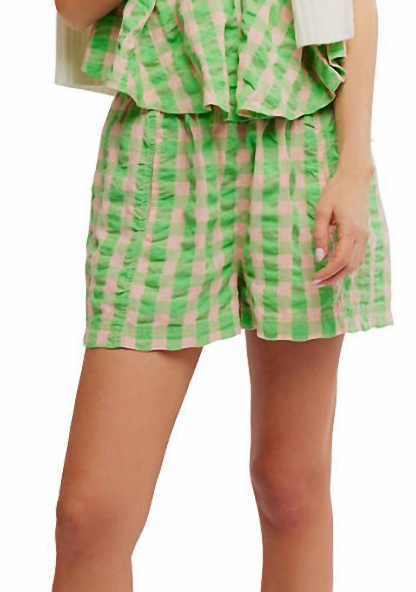 Free People - Get Free Seersucker Short