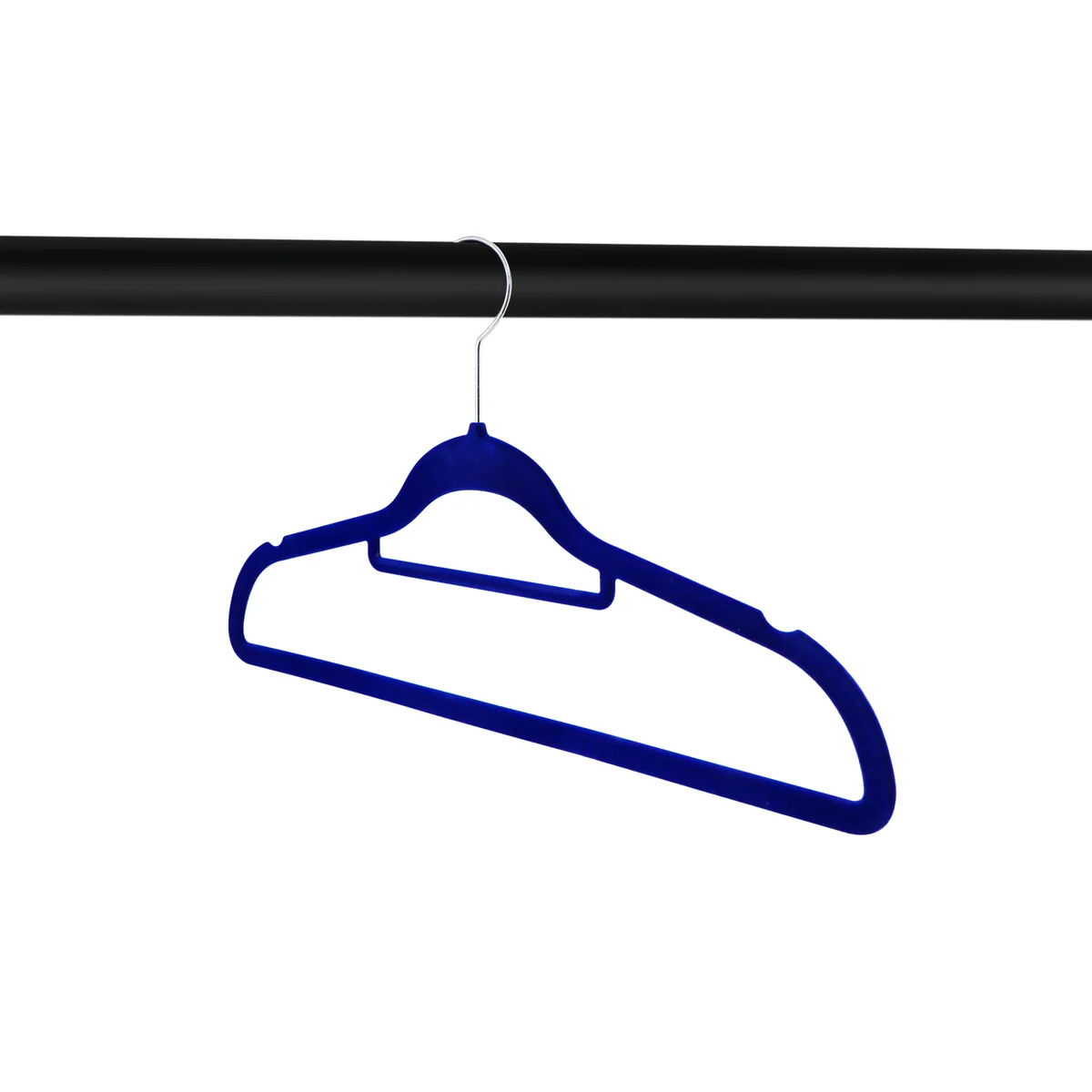 120 Pack of Premium Velvet Non-Slip Hangers with 360 Degree Rotatable Hook