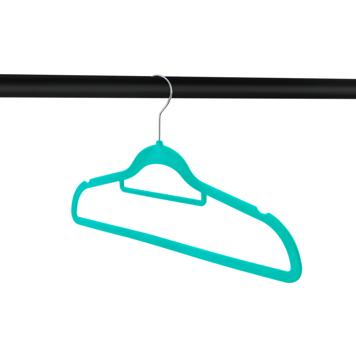 120 Pack of Premium Velvet Non-Slip Hangers with 360 Degree Rotatable Hook