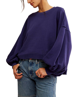 Free People - TRISH CREWNECK SWEATSHIRT