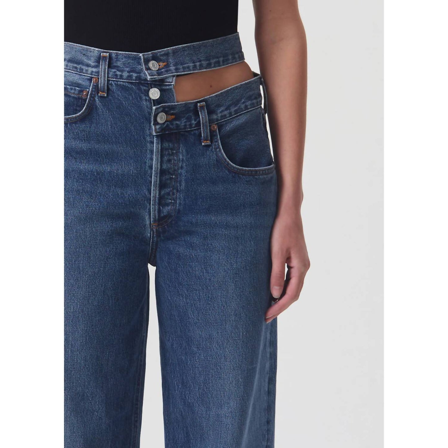 Agolde - Broken Waistband Jeans