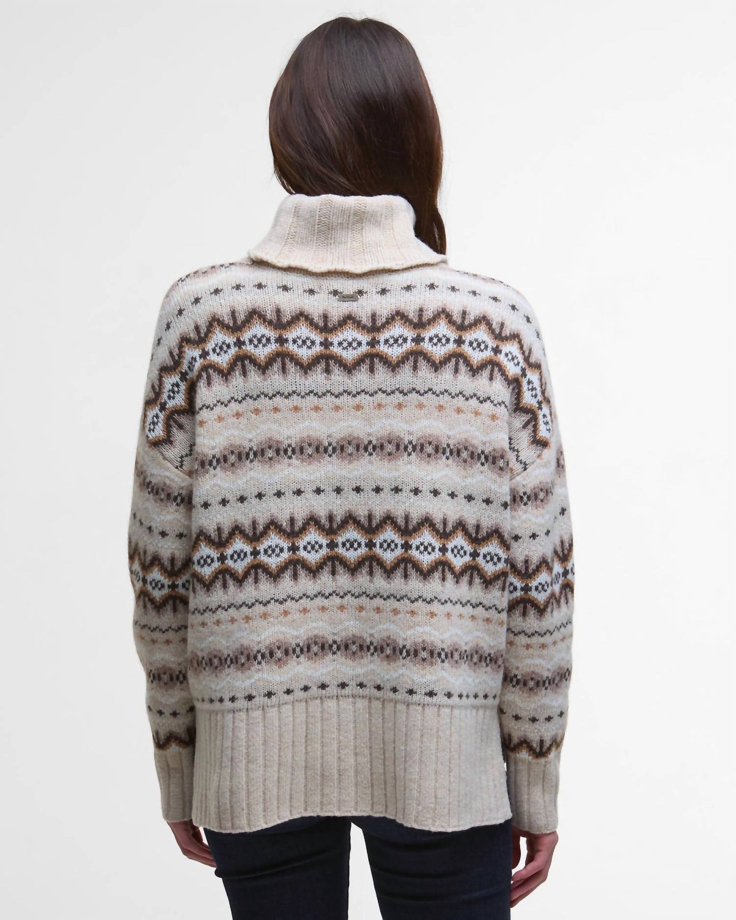 Barbour - Women's Helen Fairisle Turtle Neck Sweater