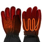 Actionheat Women's Aa Battery Heated Snow Gloves Black Size Regular