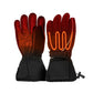 Actionheat Women's Aa Battery Heated Snow Gloves Black Size Regular