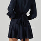 Astr - Aluma Satin Mini Dress