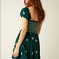 Free People - Tory Embroidered Mini Dress