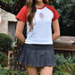 8Apart - Lucky Bow Baseball Tee
