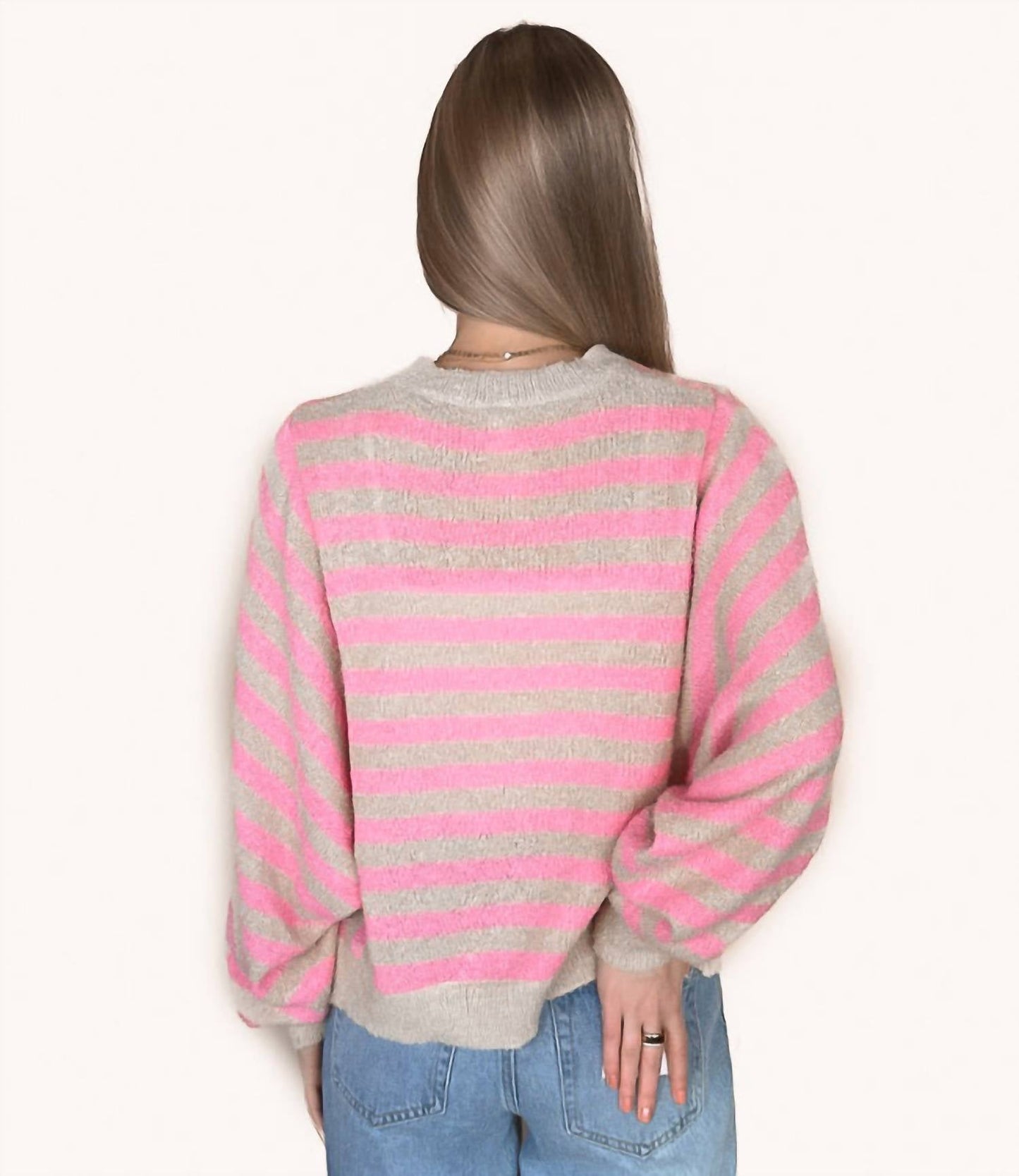 Wishlist - Striped Batwing Sleeve Sweater