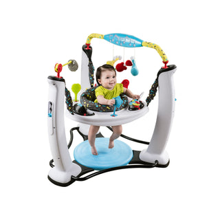Evenflo ExerSaucer Jump and Learn Jam Session Activity Station Jumper for Babies