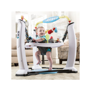 Evenflo ExerSaucer Jump and Learn Jam Session Activity Station Jumper for Babies