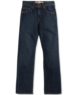Levi's Boy's Husky 550 Relaxed Fit Jeans Blue Size 16