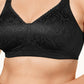 Playtex Women's Ultimate Lift And Support Wireless Bra Black Size 40D