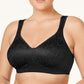 Playtex Women's Ultimate Lift And Support Wireless Bra Black Size 40D