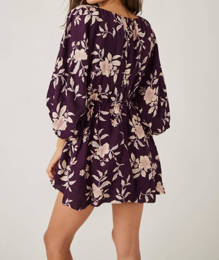 Free People - Portia Printed Mini Dress
