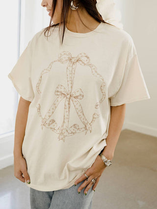 Livylu - Ditsy Floral Thrifted Graphic Tee