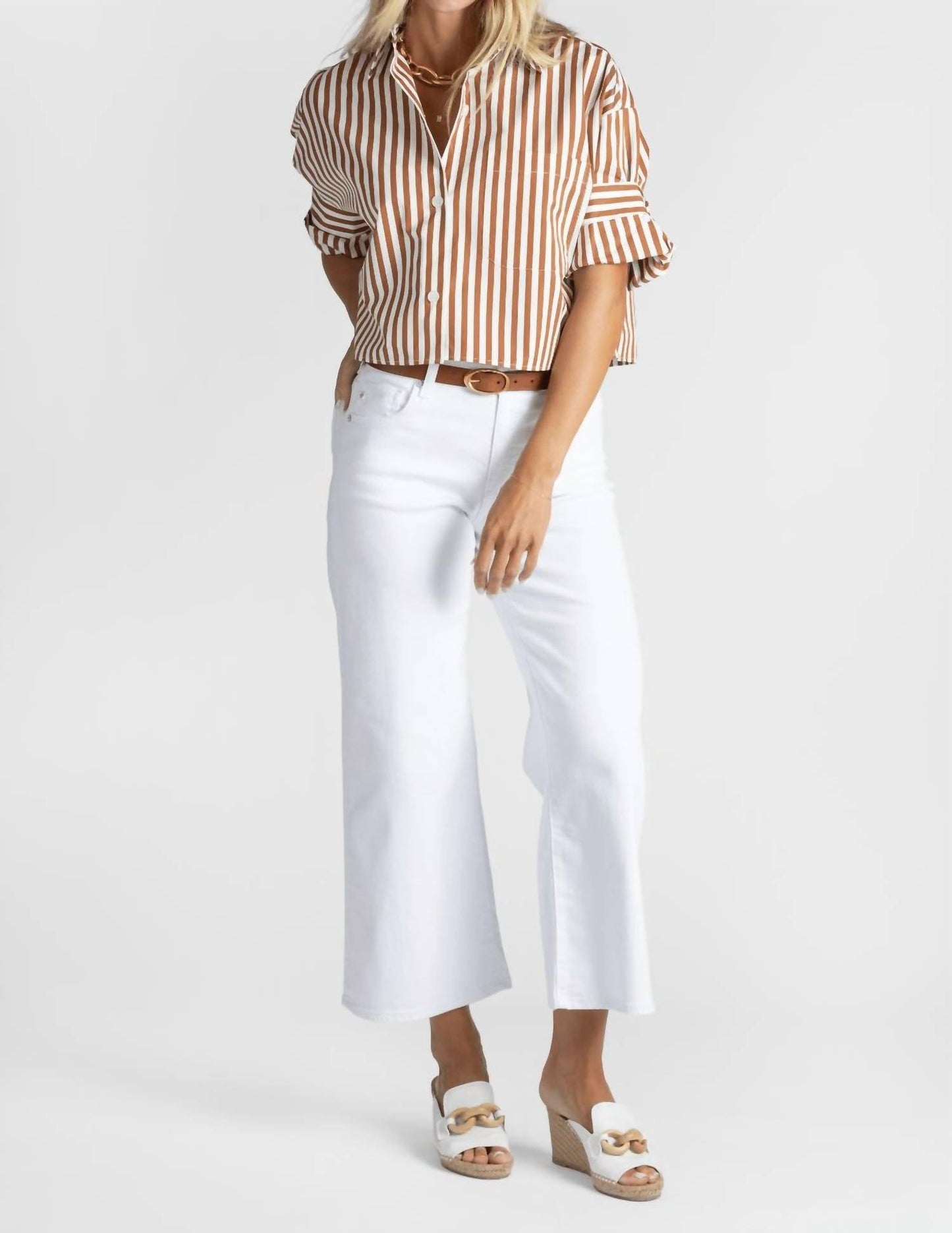 Ag Jeans - Women's Saige Wide Leg Crop Jean