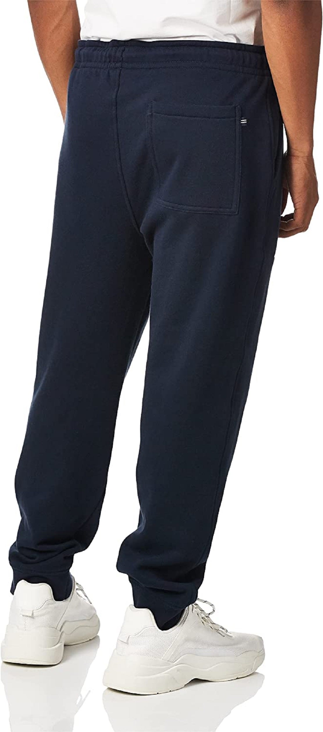 Nautica Men's Classic Fit Super Soft Knit Fleece Jogger Pants Blue Size Large