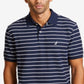 Nautica Men's Striped Deck Polo Shirt Blue Size XX-Large