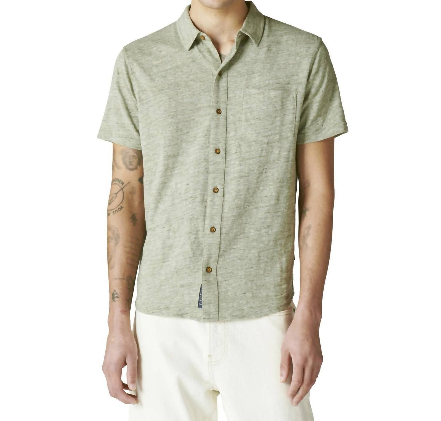 Lucky Brand - Linen Button Up