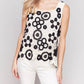 Charlie B - Floral Crochet Top