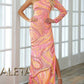 Aleta - One-shoulder Asymmetrical Evening Dress