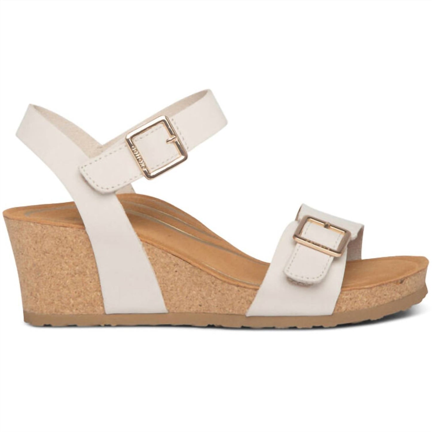 Aetrex - Women's Lexa Quarter Strap Wedge Sandals