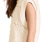 &Merci - Mixed Cable Knit Sweater Vest