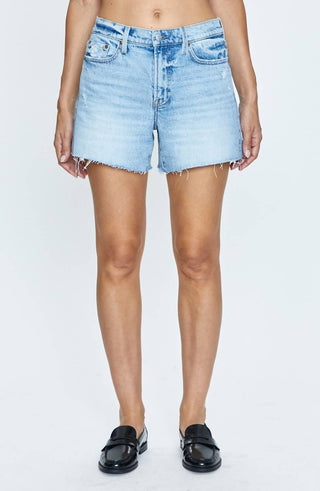 Pistola - Kennedy Mid Rise Cut Off Denim Shorts