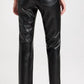 Agolde - Leather Crisscross Straight Pants
